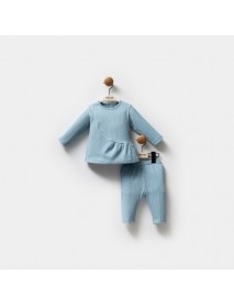 MOİ NOİ GIRL 6-9-12-18 MONTHS DRESSED SET 5297