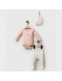MOİ NOİ GIRL 0/3-3/6 MONTHS FLORAL BODYSUIT 5330