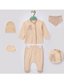 BEGI BOY 0-3 MONTHS PIECE SET OF 5 PIECES 5482
