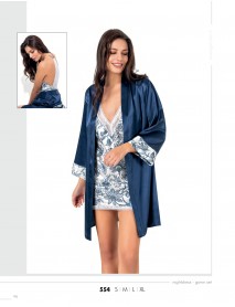 Moongirl 2-Pieces Short Nightgown Set 554