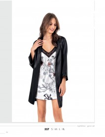 Moongirl 2-Piece Short Nightgown Set 557 