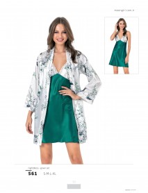 Moongirl 2-Pieces Short Nightgown Set 561 