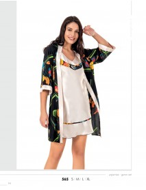 Moongirl 2-Pieces Short Nightgown Set 565 
