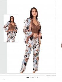 Moongirl 3-Pieces Pajama Set 570 