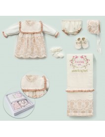 LOVEMAXX GIRL 0-3 MONTHS BABY GIRL BOXED SET 583054