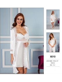 Pierre Cardin Satin 6 pcs Ecru set 6010
