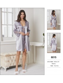 Pierre Cardin Satin 6 Pcs Grey Set 6015
