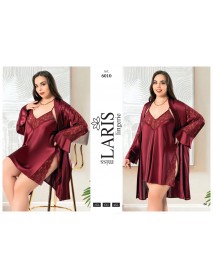  Laris Big Size Satin Set Of 2 6010