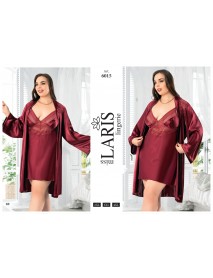   Laris Big Size Satin Set Of 2 6015