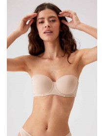 Pierre Cardin Underwire,Strapless,Supported Bra 6025 Skin