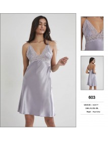 Pierre Cardin Grey Short Nightgown 603