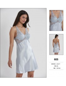 Pierre Cardin Blue Short Nightgown 605