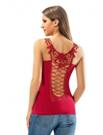 Kota Backless Laced Women's Undershirt 6098