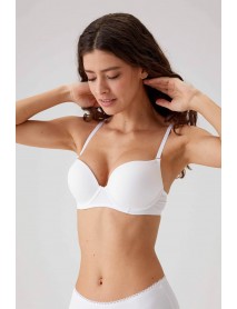  Pierre Cardin Micro Bra with Extra Support 6105 White