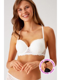 Pierre Cardin Extra Support,Bra 6208 Ecru