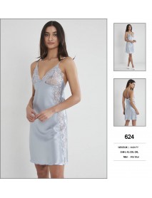 Pierre Cardin Blue Short Nightgown 624 