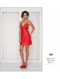 Pierre Cardin Red Short Nightgown 624