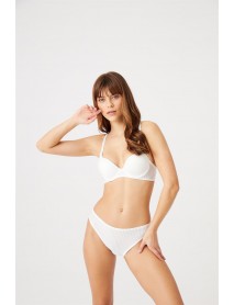 Cansoy Supported,Ecru Bra Set 625TK