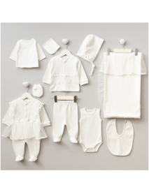 PUGI GIRL 0-3 MONTHS ANGEL WINGS SET OF 10 6270