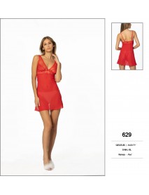 Pierre Cardin Red Short Nightgown 629 