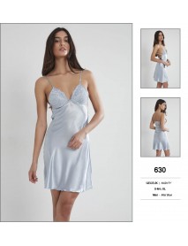 Pierre Cardin Blue Short Nightgown 630