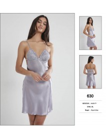 Pierre Cardin Grey Short Nightgown 630