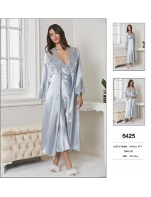 Pierre Cardin Satin 6 Pcs Blue Set 6425
