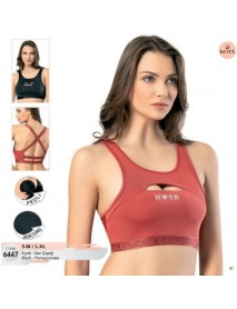 Kota Wide Strap Diving Pad Bustier  6447