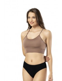 Kota Padded Diving Rope Strap Bustier Mink 6448