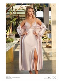Nurteks 6 Piece Satin Set 6687 