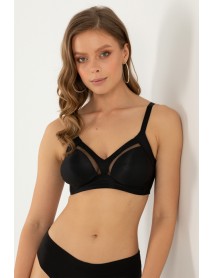    Miorre Black Color Minimizer Contouring Bra 148-006835 