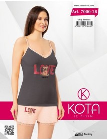 Kota Love Shorts Pajama Set 7000-28