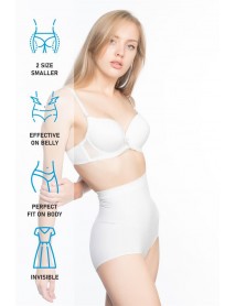 Emay 7024 Thin High Waist Slip Corset White