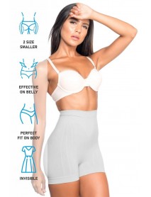Emay 7027 Thin Low Waist Boxer Corset Ecru