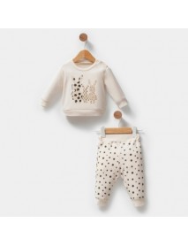 ESYA BABY GIRL 6-9-12-18 MONTHS POINTED RABBIT 2-PIECE SET 7056