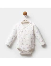 MOI NOI GIRL 0/3-3/6 MONTHS BUTTERFLY CROSS BREASTED BODY 7117