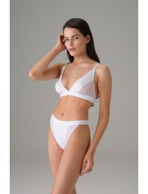 Doreanse V Cut Tulle Detail High Waist Slip 7153