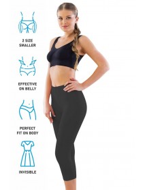 MI Emay 7300 Battal Capri Tights Black