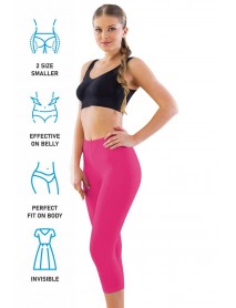 MI Emay 7300 Battal Capri Tights Fuchsia