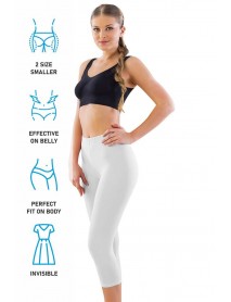 MI Emay 7300 Battal Capri Tights White