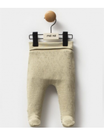 MOİ NOİ UNISEX 0/3-3/6 MONTHS 2-Piece SINGLE BOTTOM WITH BOOTIES 7577 