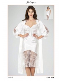 Ahu 2-Piece Long Pajama Set 7628  