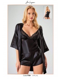 Ahu 3-Piece Shorts Set Nightgown 7726 
