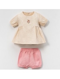 Ahu 3-Piece Shorts Set Nightgown 7730  