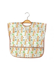 BUUDE UNISEX GIRAFFE PRINTED SLEEVELESS APRON 7893