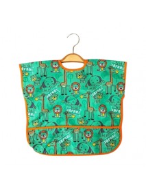 BUUDE BOY NEWBORN SAFARI PRINTED SLEEVELESS APRON 7896