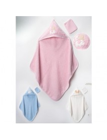 BUUDE UNISEX 2 ELEPHANT ERASER TOWEL 7950
