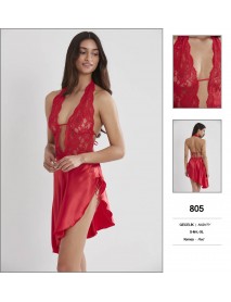 Pierre Cardin Red Short Nightgown 805
