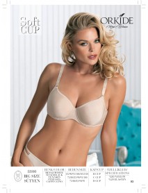Orkide Big Size Unpadded B-C-D Cup Bra 8100 
