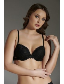 New Bra Push up Padded Bra Black 8115
